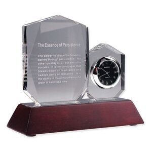 Inspirational Desk Clock (Persistence) by Bluestone Designs